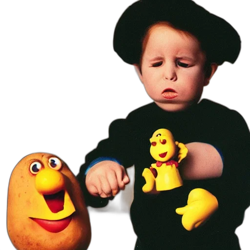 hat, food, face, photorealistic transparent PNG cut-out