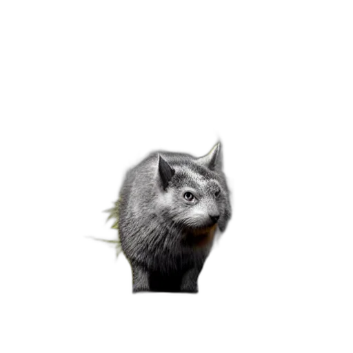 animal, creature, hat, hair transparent PNG cut-out