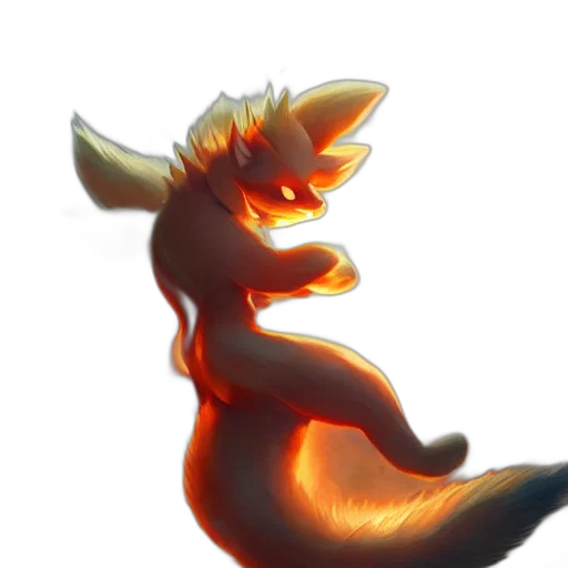 dragon, staff, creature, animal transparent PNG cut-out