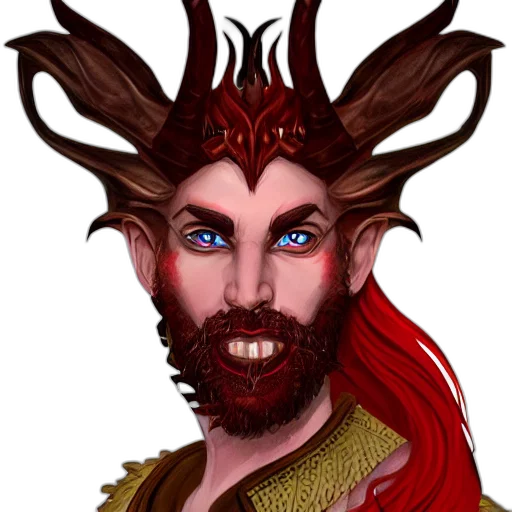 dragon, face, staff, fantasy art transparent PNG cut-out