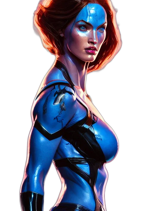 robot, dress, comic book art, concept art transparent PNG cut-out