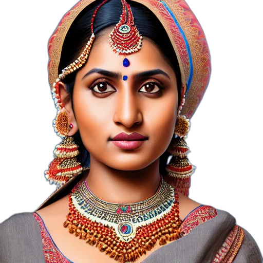 jewelry, face, crown, staff transparent PNG cut-out