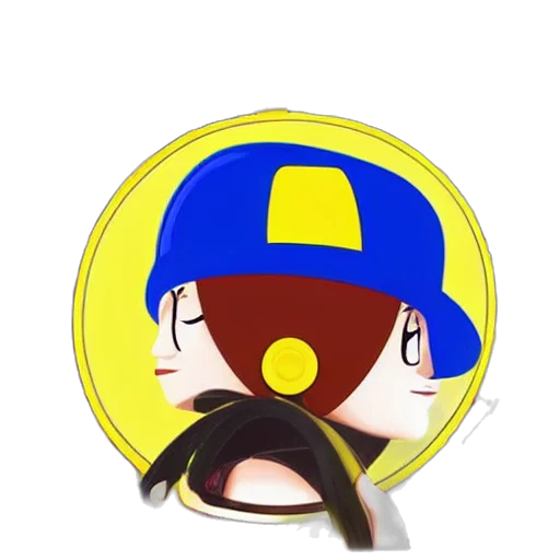 hat, cartoon, pixel art, anime transparent PNG cut-out