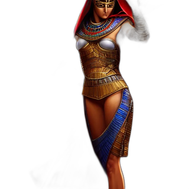 jewelry, dress, staff, fantasy art transparent PNG cut-out