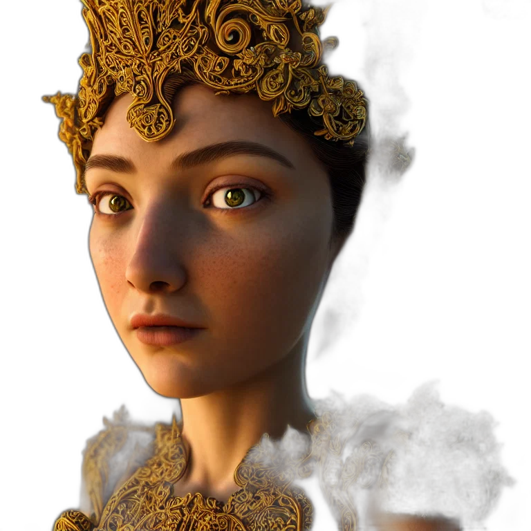crown, face, jewelry, mask transparent PNG cut-out