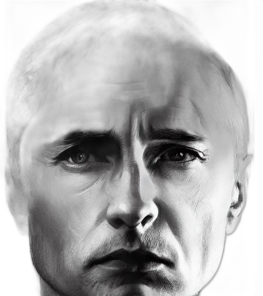 face, photorealistic, comic book art, concept art transparent PNG cut-out