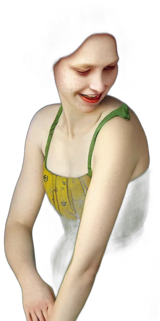 face, dress, jewelry, creature transparent PNG cut-out