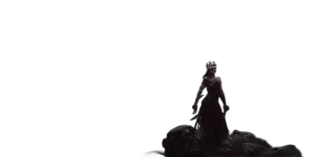 crown, dragon, dress, creature transparent PNG cut-out