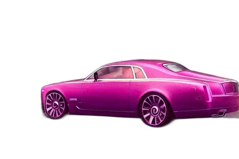 car, 3d render, concept art, photorealistic transparent PNG cut-out
