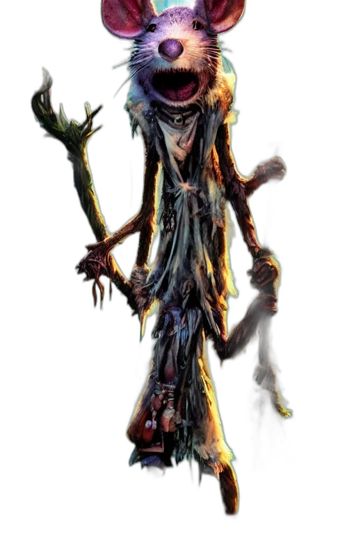 staff, creature, mask, animal transparent PNG cut-out