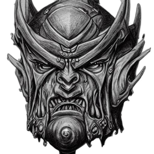 face, mask, crown, creature transparent PNG cut-out