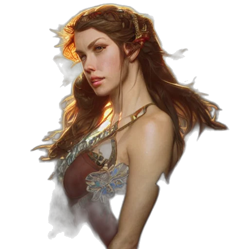 crown, dress, face, dragon transparent PNG cut-out