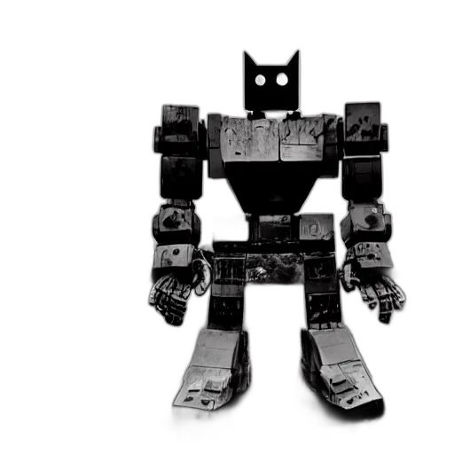 robot, animal, weapon, 3d render transparent PNG cut-out