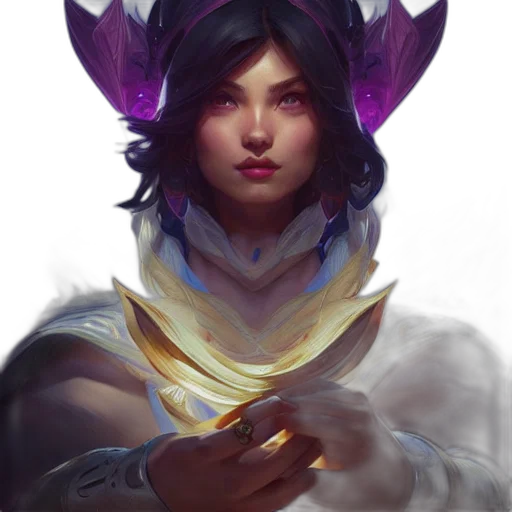 face, crown, dragon, staff transparent PNG cut-out