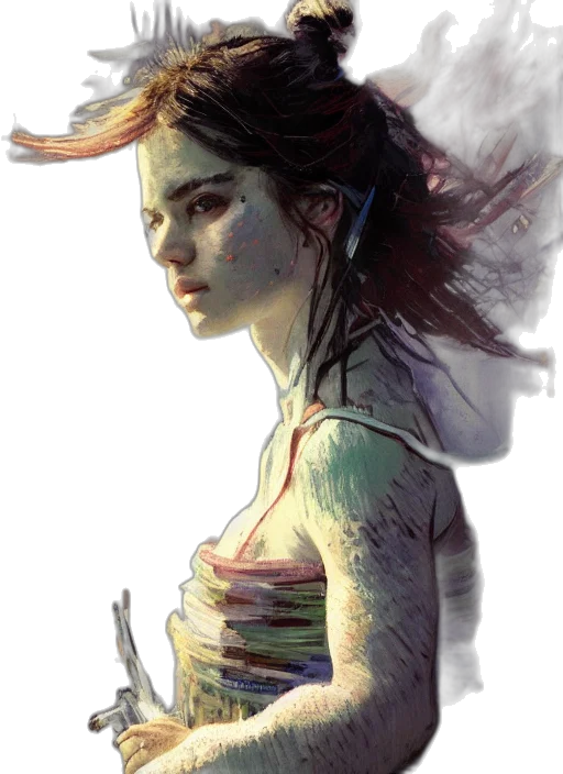 face, dress, mask, dragon transparent PNG cut-out