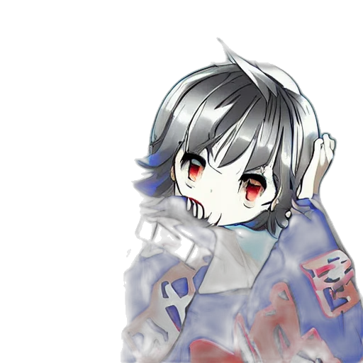 staff, mask, creature, jacket transparent PNG cut-out