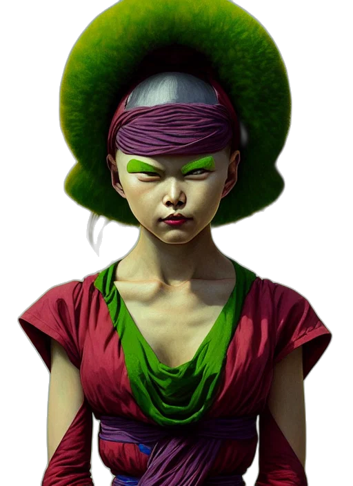 hat, face, mask, staff transparent PNG cut-out
