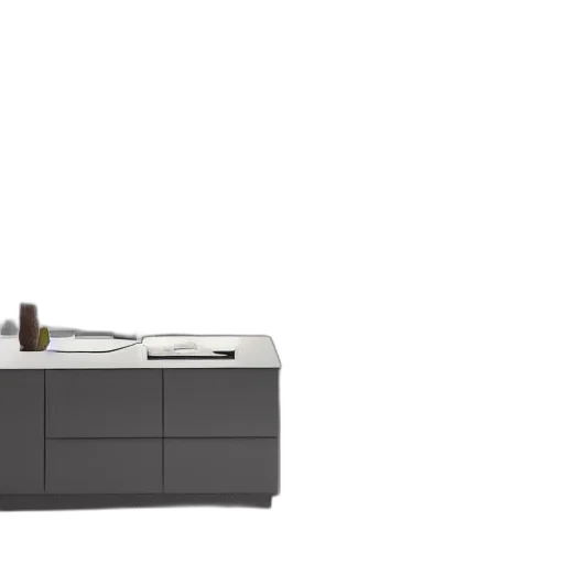 furniture, robot, 3d render, concept art transparent PNG cut-out