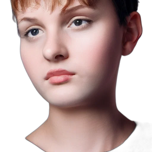 face, hair, robot, jewelry transparent PNG cut-out