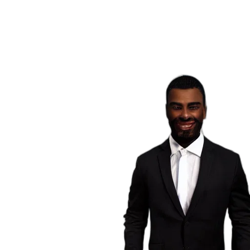 staff, jacket, face, robot transparent PNG cut-out
