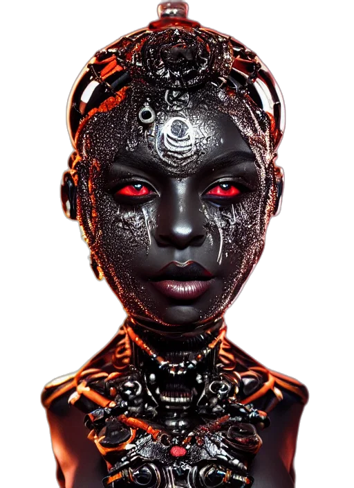 robot, mask, face, jewelry transparent PNG cut-out