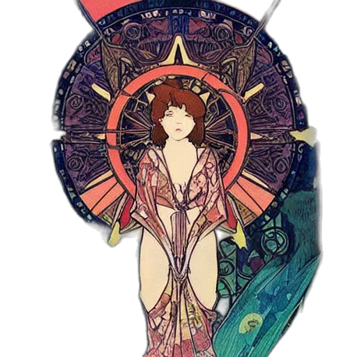 dress, jewelry, fantasy art, concept art transparent PNG cut-out