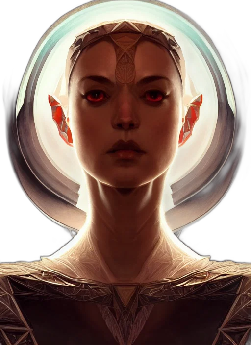 face, mask, crown, robot transparent PNG cut-out