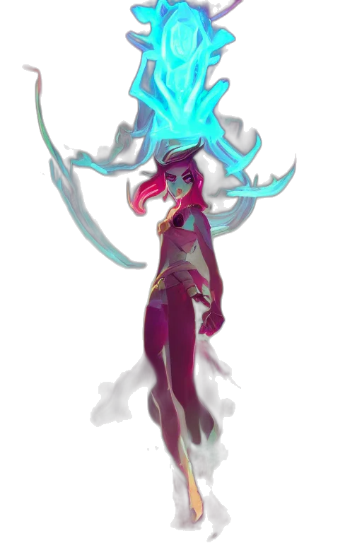 creature, crown, staff, hat transparent PNG cut-out