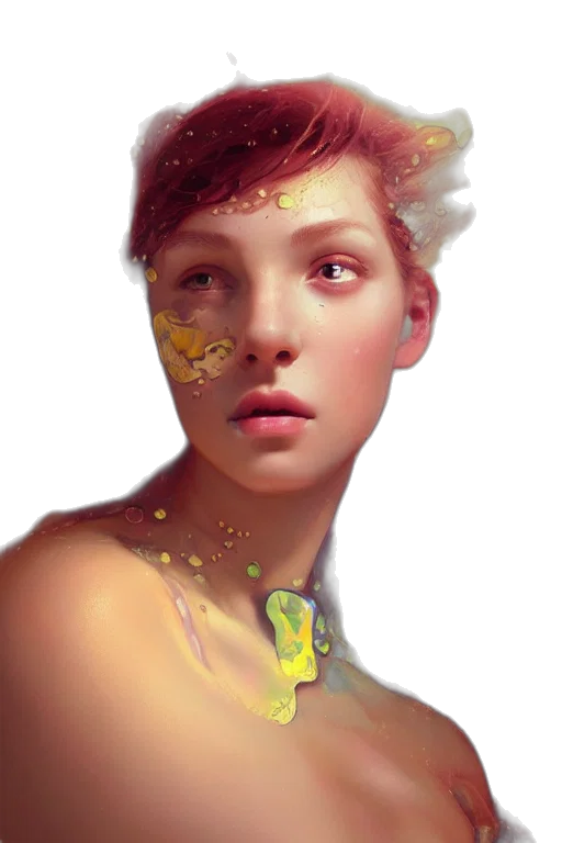 face, crown, mask, jewelry transparent PNG cut-out