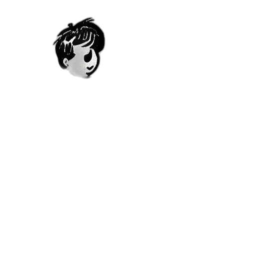 hair, face, staff, mask transparent PNG cut-out
