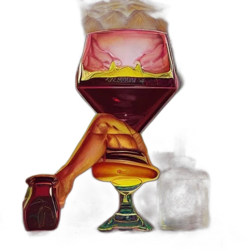 furniture, crown, bottle, concept art transparent PNG cut-out