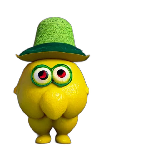 hat, animal, creature, staff transparent PNG cut-out