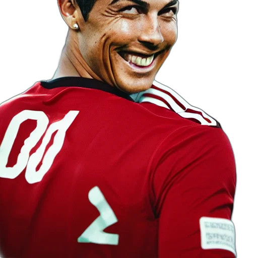 face, animal, photorealistic, christiano transparent PNG cut-out