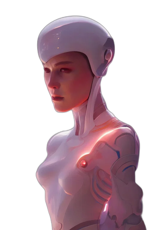 robot, face, dress, crown transparent PNG cut-out