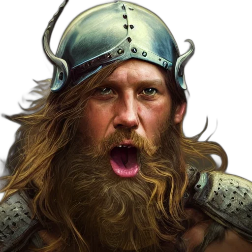 face, fantasy art, photorealistic, comic book art transparent PNG cut-out