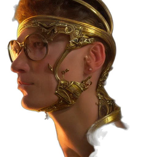 crown, face, mask, jewelry transparent PNG cut-out