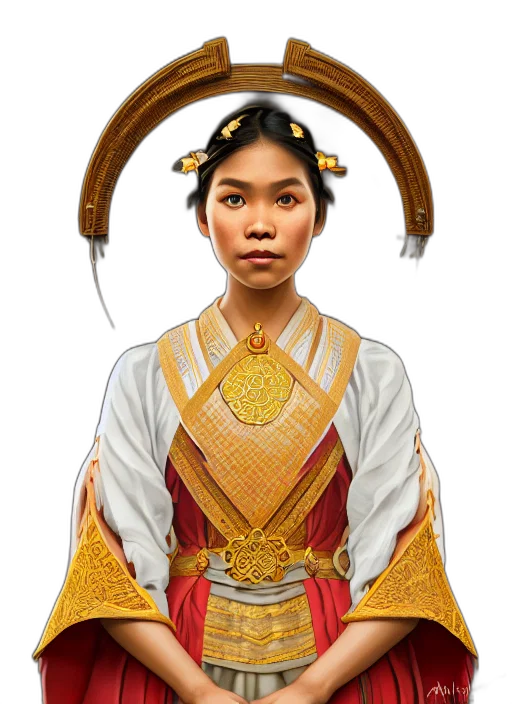 staff, crown, jewelry, face transparent PNG cut-out