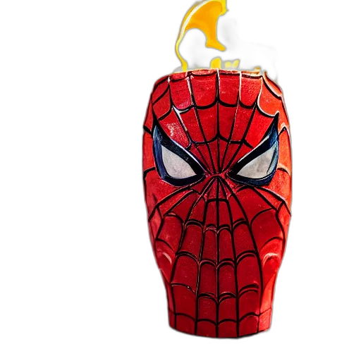 mask, bottle, 3d render, concept art transparent PNG cut-out