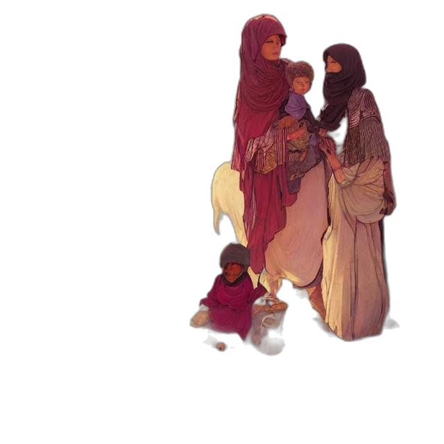 concept art, pixel art, watercolor, fantasy art transparent PNG cut-out