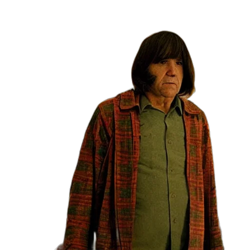 jacket, hair, staff, face transparent PNG cut-out