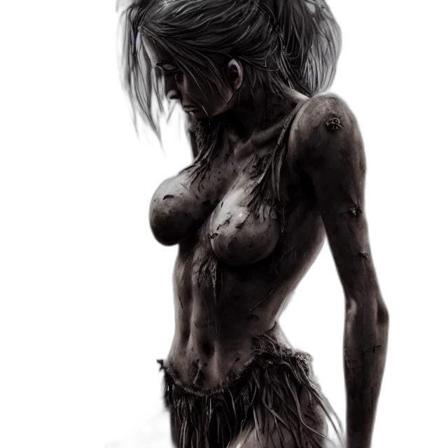 creature, hair, dragon, animal transparent PNG cut-out