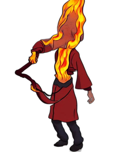 staff, jacket, mask, weapon transparent PNG cut-out