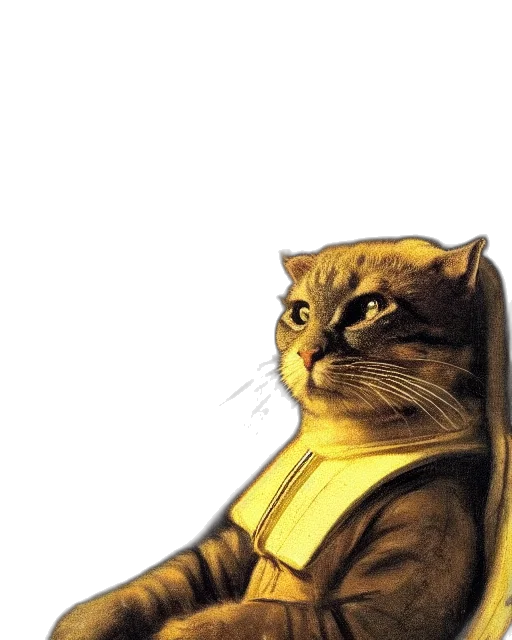 staff, animal, jacket, photorealistic transparent PNG cut-out