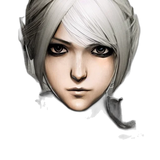 face, mask, crown, fantasy art transparent PNG cut-out