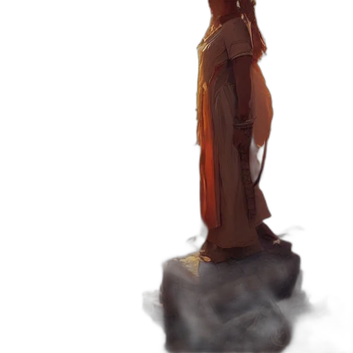dress, staff, sword, bottle transparent PNG cut-out