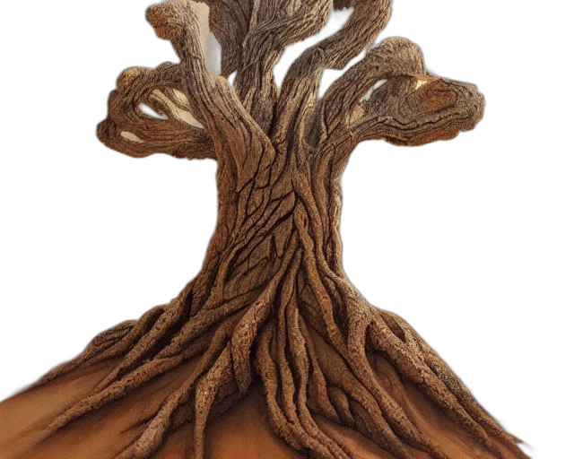 tree, hair, crown, dress transparent PNG cut-out