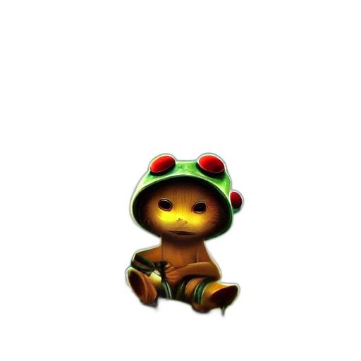 creature, robot, animal, staff transparent PNG cut-out