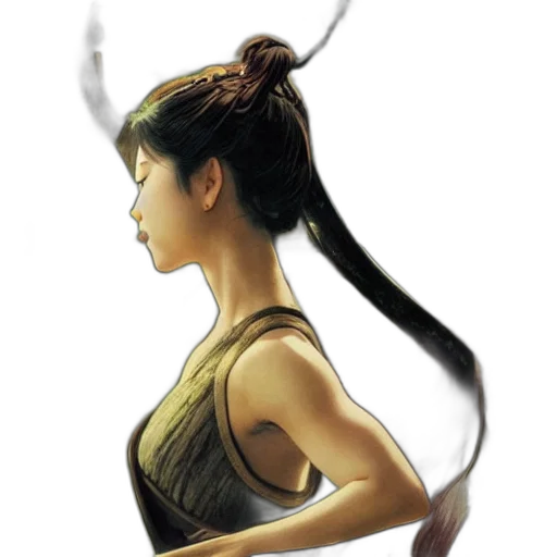 staff, dragon, mask, sword transparent PNG cut-out