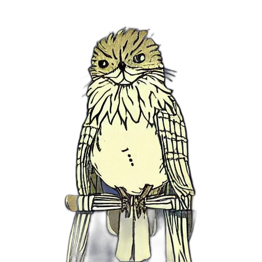 staff, animal, jacket, concept art transparent PNG cut-out