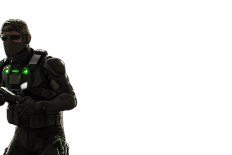 weapon, 3d render, concept art, green transparent PNG cut-out